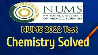 NUMS 2022 Test Chemistry Solved