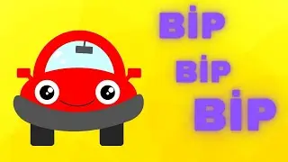 Araba Bip Bip Bip  | Eğlenceli Çocuk ve Bebek Şarkıları | Eğitici Çizgi Filmler