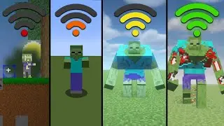 Minecraf With Different WI-FI connection - BIG COMPILATION #4
