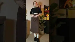 A quirky Korean-style outfit for school 