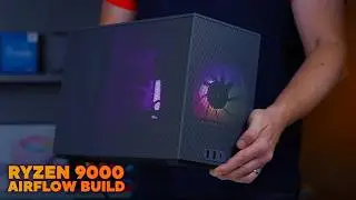Ryzen 9000 ITX Airflow Mesh Build - Featuring Meshroom D (Under 15L ITX Case)