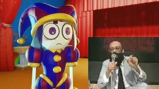 o discurso de Enéias a reação da Pomni digital circus 3D fan made animation