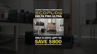 EcoflowDeltaProUltra - Last chance for discount - #ecoflowdeltaproultra #tech