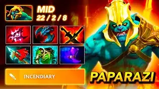 [7.38b] Paparazi HUSKAR Mid | Full Gameplay Dota Class