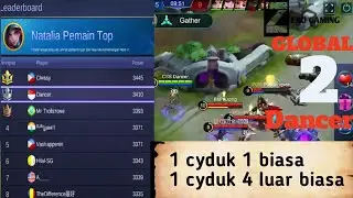 Cara Cyduk Gaya Top Global natalia-Game play-Global 2 || Mobile legend 2019