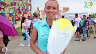 Празднование юбилея столицы в Карабалыке
