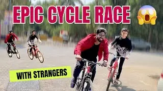 Epic Cycle Race with Strangers | Dekho Koun jeeta ?? | Funk YOU | @Outdoors91in