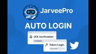 Manage Multiple Twitter Accounts || Auto Login Twitter Accounts with Token / 2FA in JarveePro