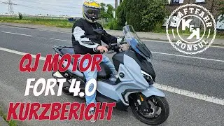 QJ Motor Fort 4.0 - Short review of the maxi scooter