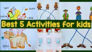 BEST 5 ACTIVITIES FOR KIDS/4-5 YEAR OLDS KIDS ACTIVITIES/@easynicey9008  55
