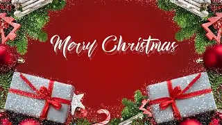 Simple Christmas wallpaper decorations with snow effects 2020