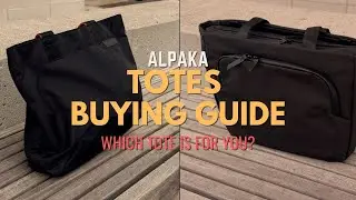 The Definitive Alpaka Tote Comparison: Elements vs Bravo Review #alpaka #alpakagear