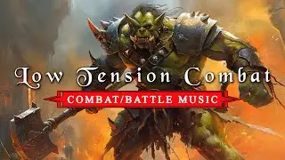 ⚔ Combat Music - Low Tension | D&D - RPG Music |  Epic Percussion Fantasy Music for Gaming