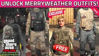 How To Get NEW Merryweather Outfit in GTA 5 Online! Unlock Merryweather Outfit - Clothes Glitch