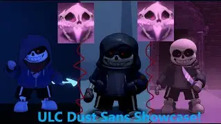 ULC Dust Sans Ruins - Waterfall Showcase + Gameplay!! (Roblox Undertale Last Corridor)
