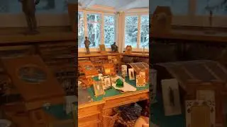Снежная зима в Музее-усадьбе И. Е. Репина «Пенаты»на берегу Финского.