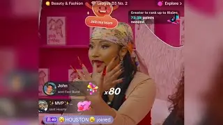 Nickiminaj On Live Talking About Her Nails etc…