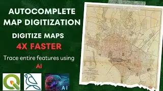 Digitization using AI | AI Vectorizer | Digitize Maps 4x faster
