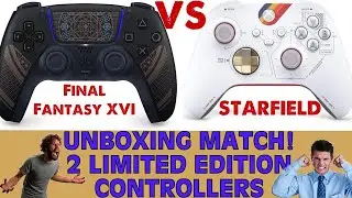 FINAL FANTASY XVI vs STARFIELD: Which Limited Edition Controller is Better?