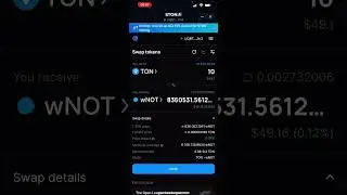 #NOTCOIN как настроить пассивный доход на STON. Гайд новичкам