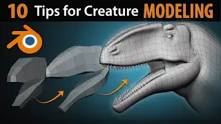 10 Tips for Creature Modeling in Blender