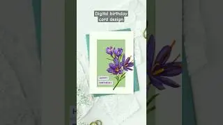 Happy Birthday Cards DIY Digital Design 