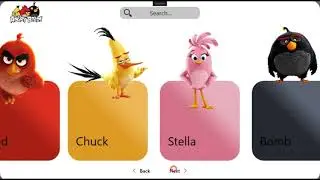C# WPF UI | Angry Birds App in WPF (Main Form) PART 1 #wpf #design #uidesign