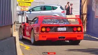 Monaco Carspotting! F40, Chiron Pur Sport, 812CA, Diablo, 918 Spyder And More!