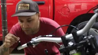 Fresh Grips On My Cheap Dirt Bike