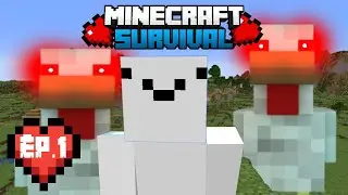 I Made A CHICKEN ARMY In My Minecraft Forever World (1.20.3)
