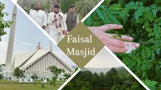 Faisal Masjid Islamabad visit or inside view|Bridal photoshoot5th Largest Mosque in the World 4K |