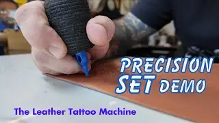 Mastering the Precision Set: Essential Tools for Leather Tattooing Explained
