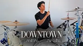 DOWNTOWN - Anitta, J Balvin (*DRUM COVER*)
