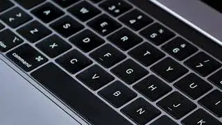 Gray Macbook laptop keyboard close up | Free stock Mac video
