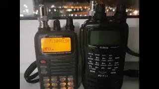 Alinco DJ-X11 & Yaesu VR-500 (7.0 MHz )