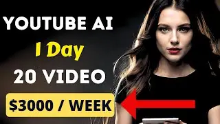 How to Make 20 YouTube Videos in 1 DAY with AI | Earn Money With Faceless YouTube Video