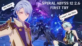 Spiral Abyss Floor 12 2.6 First Try