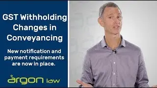 Changes to GST Withholding for Residential Property | Sunshine Coast Property Law