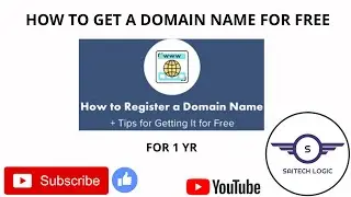 HOW TO GET A DOMAIN NAME FREE FOR 1 YEAR | Freenom |
