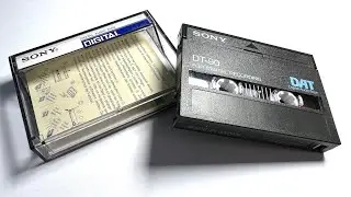 Sony DAT cassette - how to open
