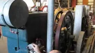 30hp witte hopper cooled headless hit and miss engine