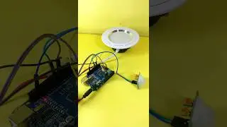 how to make Motion detection light on off PIR sensor project |  