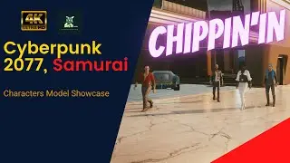 Cyberpunk 2077 Characters Model Showcase (Samurai)