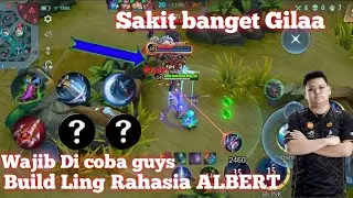 Ling Brutal damage pake Build rahasia RRQ Albert!! ~ Mobile legends @albertttiskandar