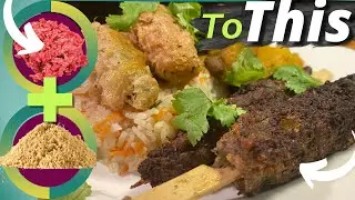 What to make with Ground Beef : Kofta Skewers MUST TRY🤌🏽