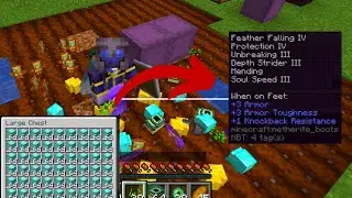 Minecraft But Farming Gives You OP Loot