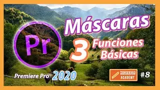 Como USAR MASCARAS en PREMIERE Pro | Macarron Academy #8