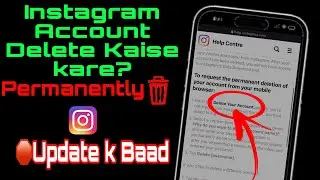 How To PERMANENTLY Delete Your Instagram Account