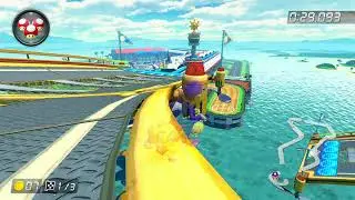 【MK8DX】Sunshine Airport - 2:01.654 (Shroomless)