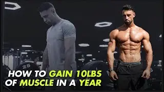 How to Gain 10-20lbs of Muscle in a Year as a Beginner / Full Walkthrough